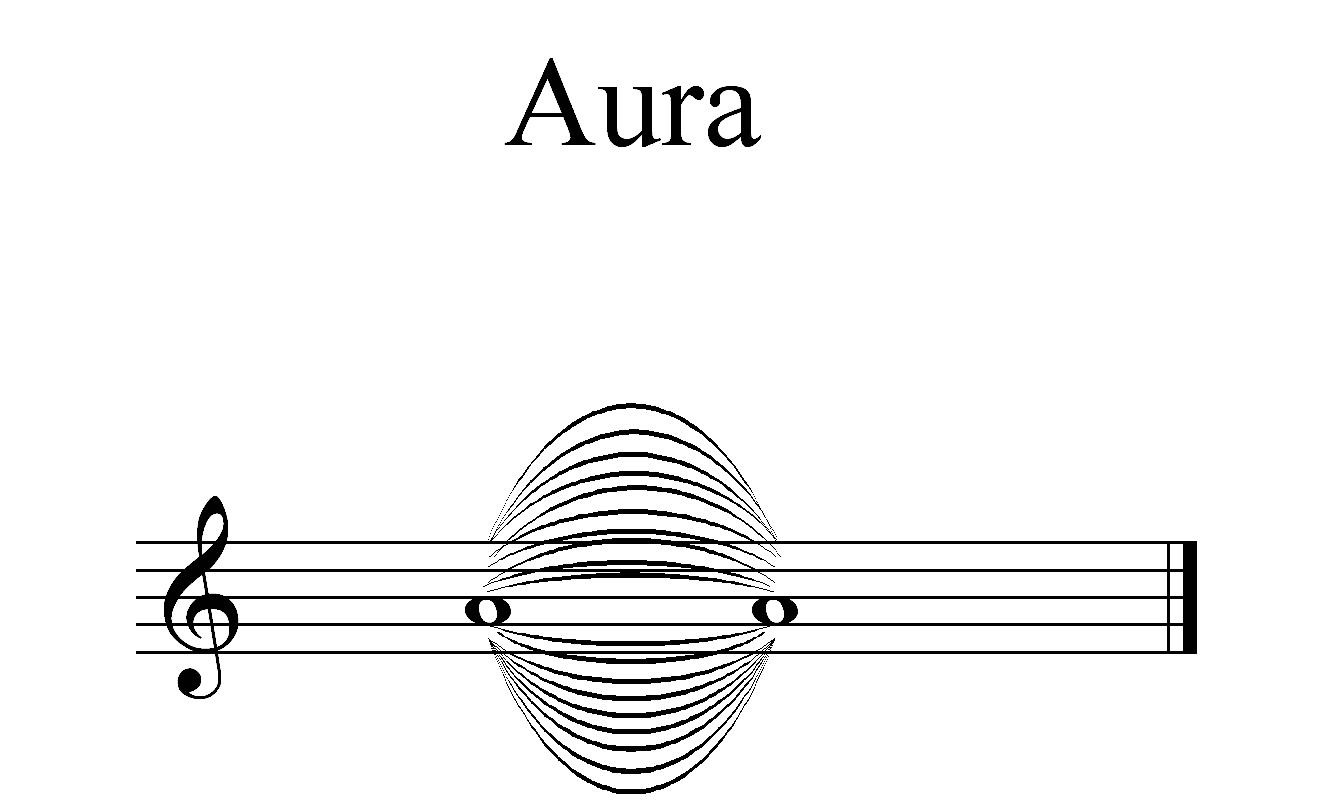 Johannes Kreidler - Aura 'Sheet Music', 60 x 80 cm, 2013 
