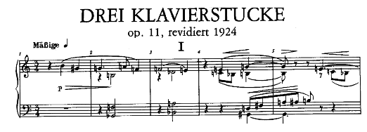 Arnorld Schoenberg - Piano Pieces Op.11