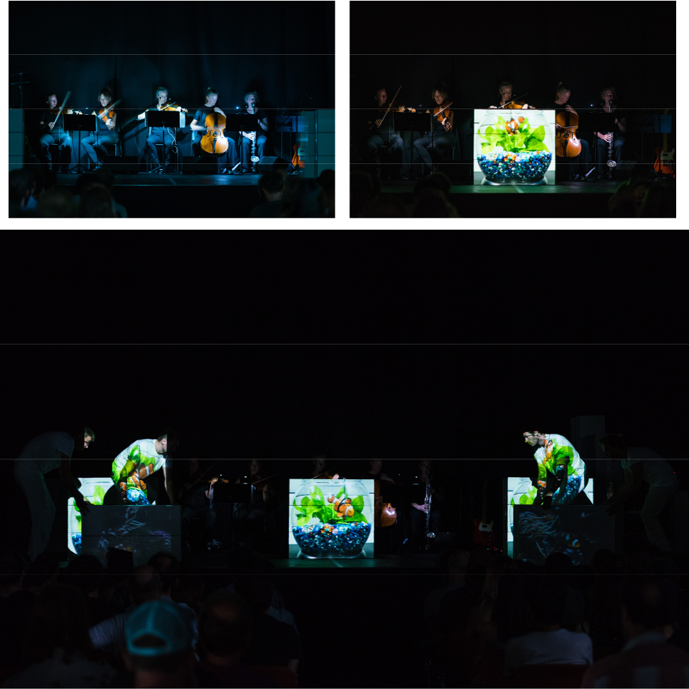 SCENATET performing at Darmstadt International Ferienkurse 2019 (Photo by Kristof Lemp)