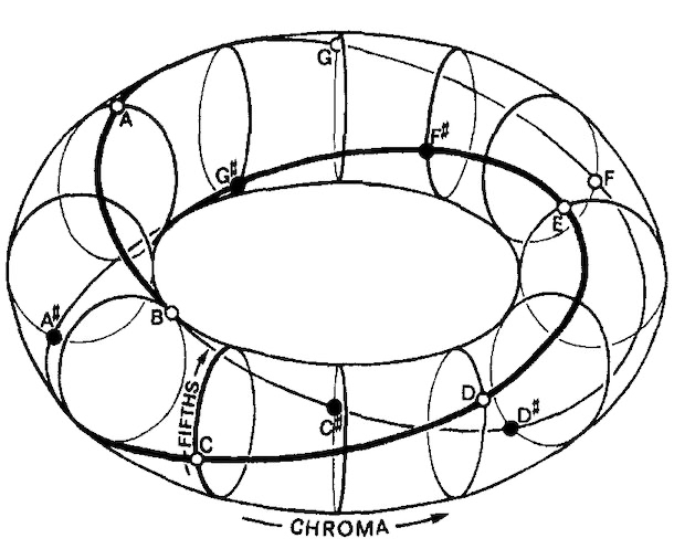 Double Helix winding a torus