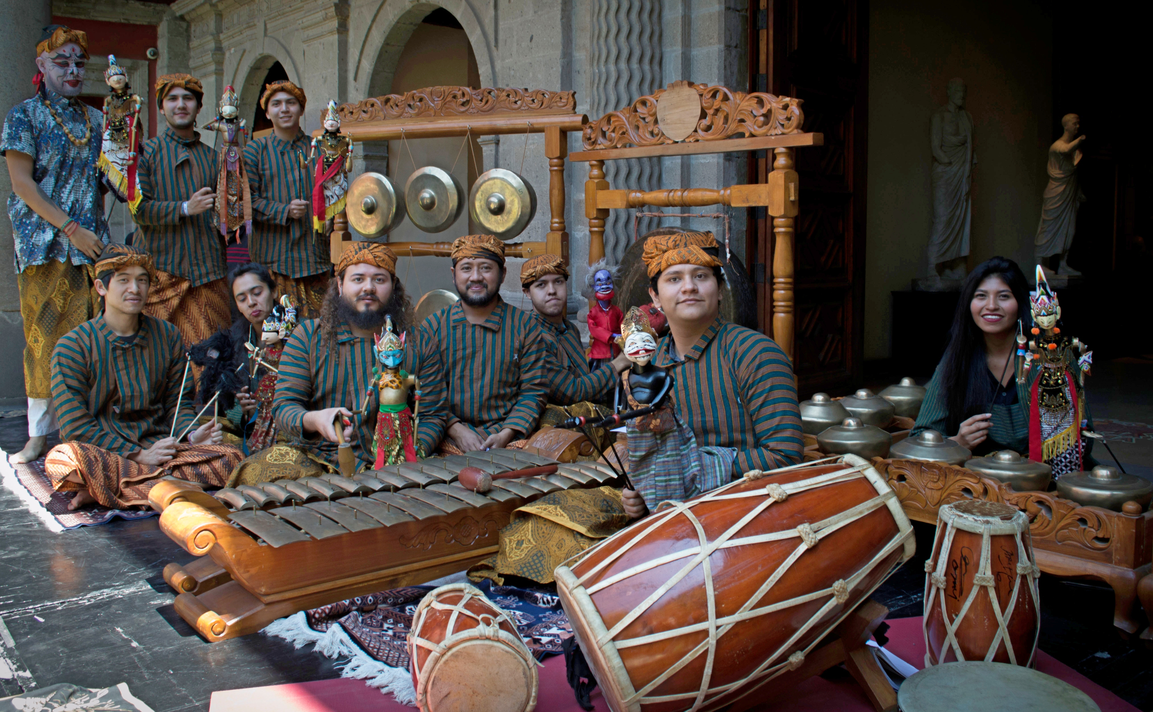 A Gamelan orchestra